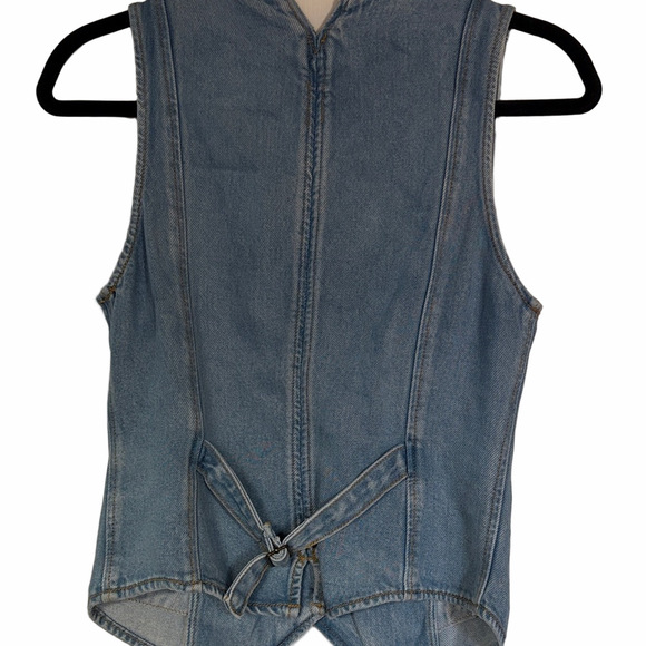 Young Fabulous & Broke (YFB) Denim Vest | EUC | Sz S - Picture 6 of 6